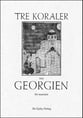 Tre koraler fran Georgien TBB choral sheet music cover